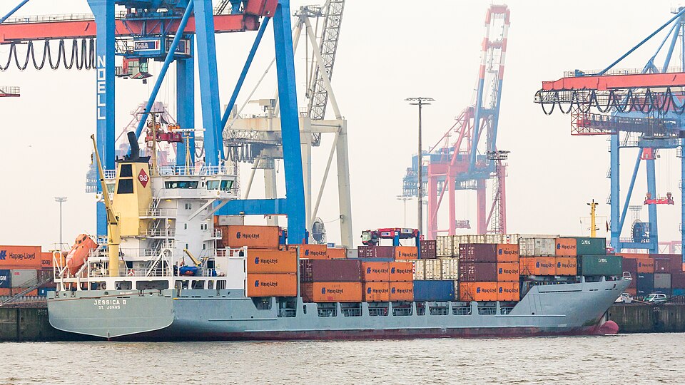 Container loading for export